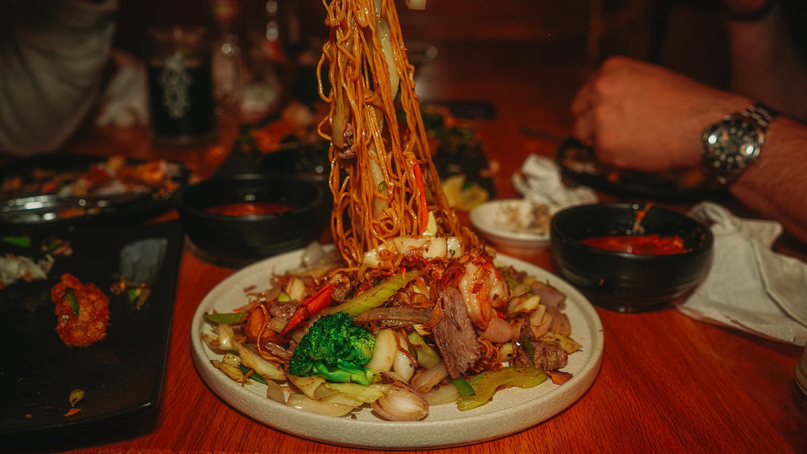 Crawfish & Noodles